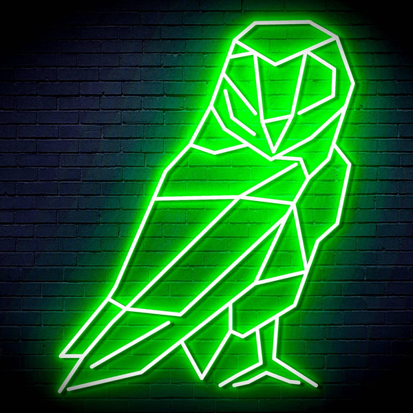 ADVPRO Origami Parrot Ultra-Bright LED Neon Sign fn-i4100 - Golden Yellow