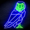 ADVPRO Origami Parrot Ultra-Bright LED Neon Sign fn-i4100 - Green & Blue