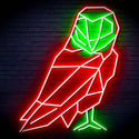 ADVPRO Origami Parrot Ultra-Bright LED Neon Sign fn-i4100 - Green & Red
