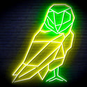 ADVPRO Origami Parrot Ultra-Bright LED Neon Sign fn-i4100 - Green & Yellow