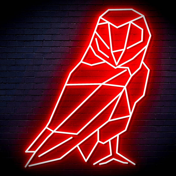 ADVPRO Origami Parrot Ultra-Bright LED Neon Sign fn-i4100 - Red