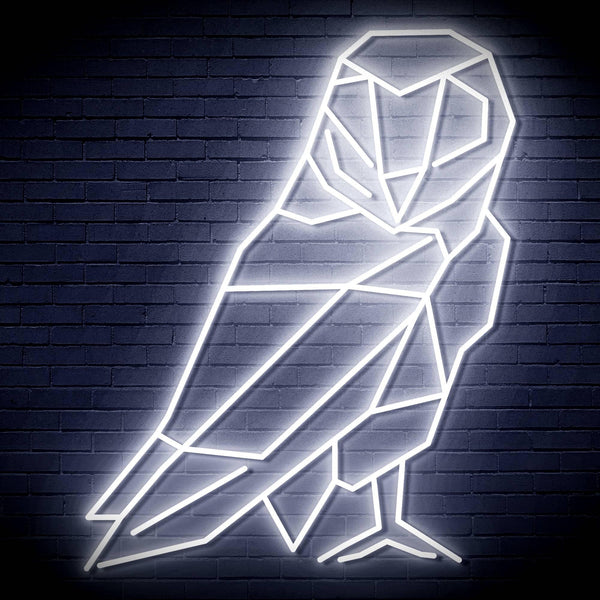 ADVPRO Origami Parrot Ultra-Bright LED Neon Sign fn-i4100 - White