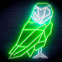 ADVPRO Origami Parrot Ultra-Bright LED Neon Sign fn-i4100 - White & Green