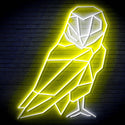 ADVPRO Origami Parrot Ultra-Bright LED Neon Sign fn-i4100 - White & Yellow