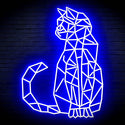 ADVPRO Origami Cat Ultra-Bright LED Neon Sign fn-i4102 - Blue