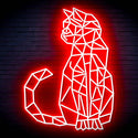 ADVPRO Origami Cat Ultra-Bright LED Neon Sign fn-i4102 - Red