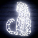 ADVPRO Origami Cat Ultra-Bright LED Neon Sign fn-i4102 - White