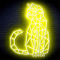 ADVPRO Origami Cat Ultra-Bright LED Neon Sign fn-i4102 - Yellow