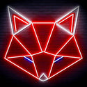 ADVPRO Origami Wolf Head Ultra-Bright LED Neon Sign fn-i4103 - Multi-Color 3