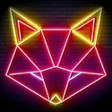 ADVPRO Origami Wolf Head Ultra-Bright LED Neon Sign fn-i4103 - Multi-Color 4