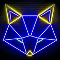 ADVPRO Origami Wolf Head Ultra-Bright LED Neon Sign fn-i4103 - Multi-Color 8