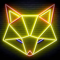 ADVPRO Origami Wolf Head Ultra-Bright LED Neon Sign fn-i4103 - Multi-Color 9