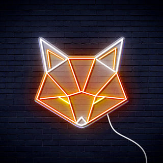 ADVPRO Origami Wolf Head Ultra-Bright LED Neon Sign fn-i4103