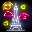 ADVPRO The Eiffel Tower Ultra-Bright LED Neon Sign fn-i4104 - Multi-Color 3