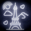 ADVPRO The Eiffel Tower Ultra-Bright LED Neon Sign fn-i4104 - White