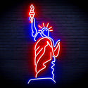ADVPRO The Statue of Liberty Ultra-Bright LED Neon Sign fn-i4105 - Blue & Red