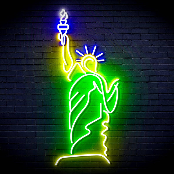 ADVPRO The Statue of Liberty Ultra-Bright LED Neon Sign fn-i4105 - Multi-Color 5