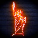 ADVPRO The Statue of Liberty Ultra-Bright LED Neon Sign fn-i4105 - Orange