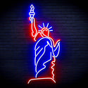 ADVPRO The Statue of Liberty Ultra-Bright LED Neon Sign fn-i4105 - Red & Blue