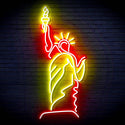 ADVPRO The Statue of Liberty Ultra-Bright LED Neon Sign fn-i4105 - Red & Yellow