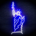 ADVPRO The Statue of Liberty Ultra-Bright LED Neon Sign fn-i4105 - White & Blue