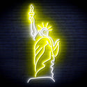 ADVPRO The Statue of Liberty Ultra-Bright LED Neon Sign fn-i4105 - White & Yellow