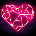ADVPRO Origami Heart Ultra-Bright LED Neon Sign fn-i4107 - Pink