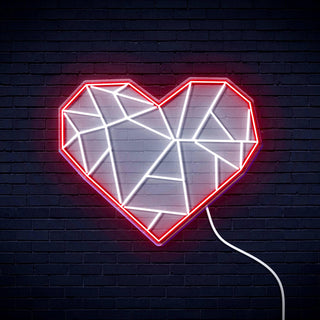 ADVPRO Origami Heart Ultra-Bright LED Neon Sign fn-i4107