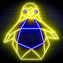 ADVPRO Origami Penguin Ultra-Bright LED Neon Sign fn-i4108 - Blue & Yellow