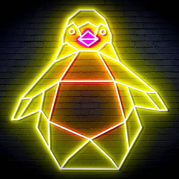 ADVPRO Origami Penguin Ultra-Bright LED Neon Sign fn-i4108 - Multi-Color 5