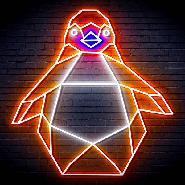 ADVPRO Origami Penguin Ultra-Bright LED Neon Sign fn-i4108 - Multi-Color 8