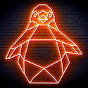 ADVPRO Origami Penguin Ultra-Bright LED Neon Sign fn-i4108 - Orange