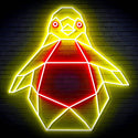 ADVPRO Origami Penguin Ultra-Bright LED Neon Sign fn-i4108 - Red & Yellow