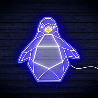 ADVPRO Origami Penguin Ultra-Bright LED Neon Sign fn-i4108