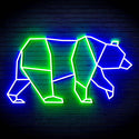ADVPRO Origami Beer Ultra-Bright LED Neon Sign fn-i4109 - Green & Blue