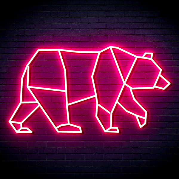 ADVPRO Origami Beer Ultra-Bright LED Neon Sign fn-i4109 - Pink