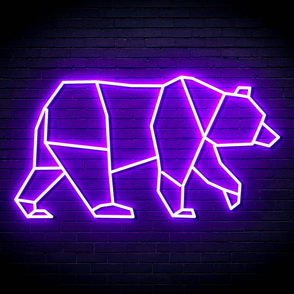 ADVPRO Origami Beer Ultra-Bright LED Neon Sign fn-i4109 - Purple