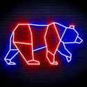 ADVPRO Origami Beer Ultra-Bright LED Neon Sign fn-i4109 - Red & Blue