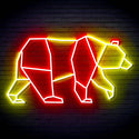 ADVPRO Origami Beer Ultra-Bright LED Neon Sign fn-i4109 - Red & Yellow