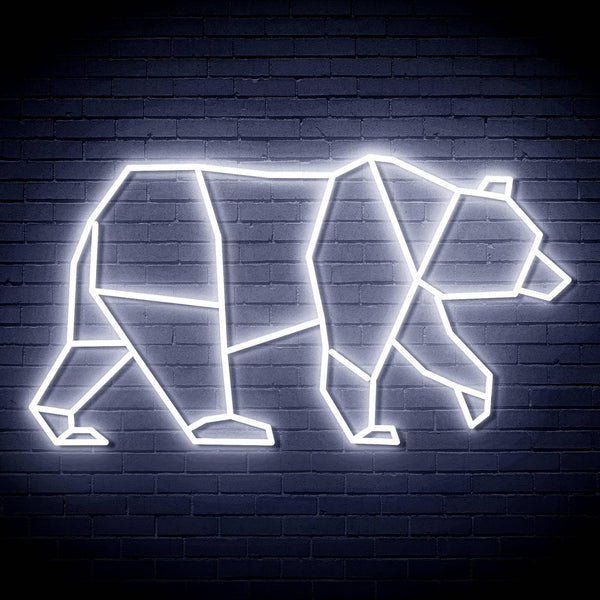 ADVPRO Origami Beer Ultra-Bright LED Neon Sign fn-i4109 - White