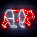 ADVPRO Origami Beer Ultra-Bright LED Neon Sign fn-i4109 - White & Red