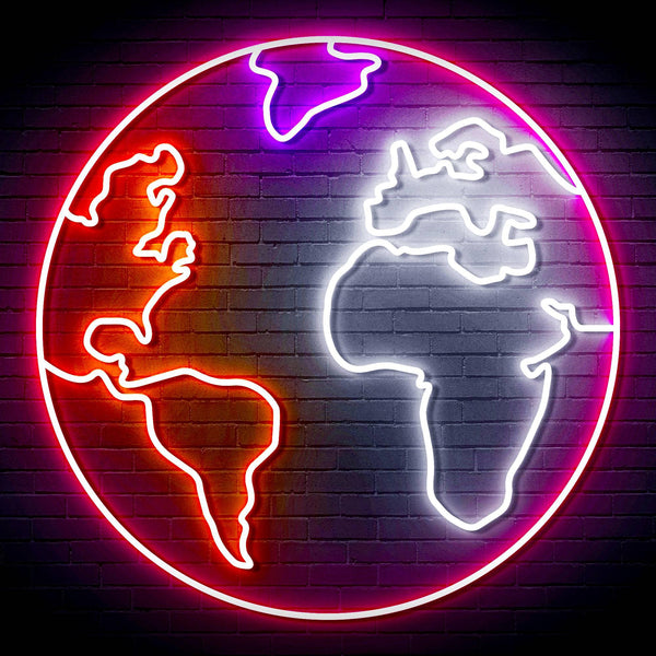 ADVPRO Earth Globe Ultra-Bright LED Neon Sign fn-i4110 - Multi-Color 4