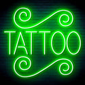 ADVPRO TATTOO Shop Signage Ultra-Bright LED Neon Sign fn-i4111 - Golden Yellow