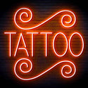 ADVPRO TATTOO Shop Signage Ultra-Bright LED Neon Sign fn-i4111 - Orange