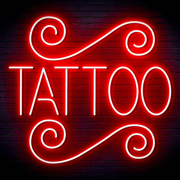 ADVPRO TATTOO Shop Signage Ultra-Bright LED Neon Sign fn-i4111 - Red