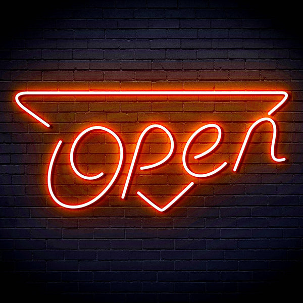 ADVPRO Open Signage Shop Restaurant Ultra-Bright LED Neon Sign fn-i4112 - Orange