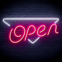 ADVPRO Open Signage Shop Restaurant Ultra-Bright LED Neon Sign fn-i4112 - White & Pink