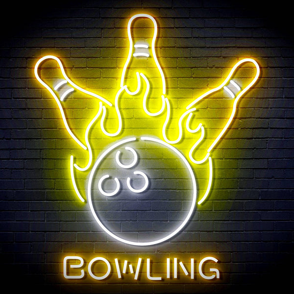 ADVPRO Bowling Ultra-Bright LED Neon Sign fn-i4113 - Multi-Color 2