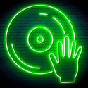 ADVPRO Disco DJ  Ultra-Bright LED Neon Sign fn-i4115 - Golden Yellow