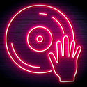 ADVPRO Disco DJ  Ultra-Bright LED Neon Sign fn-i4115 - Pink